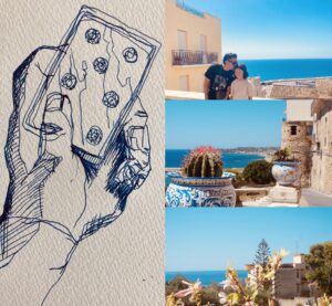 Sicilia and the hand